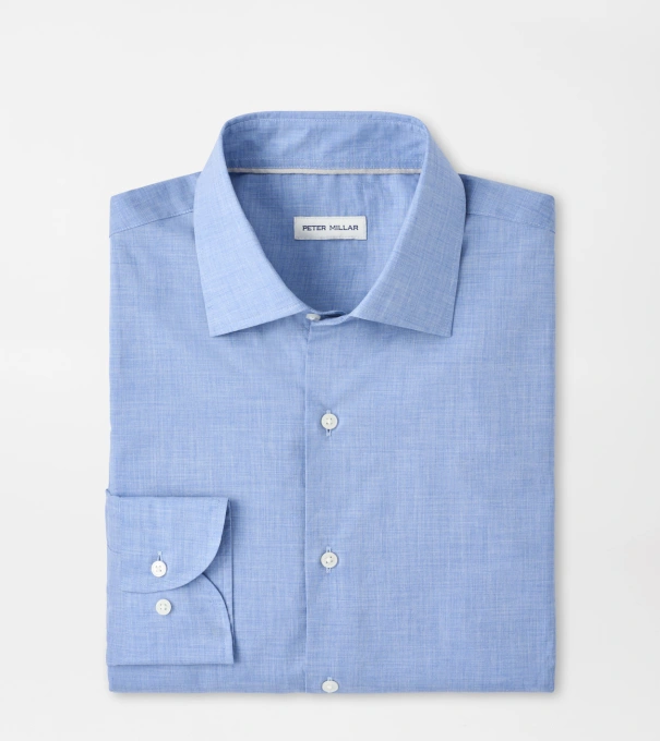 Brighton Perfect Poplin Shirt in Cottage Blue