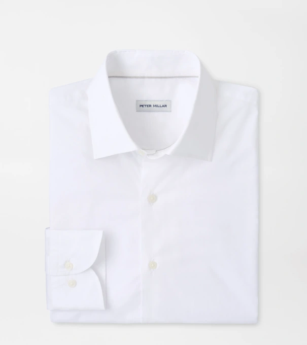 Brighton Perfect Poplin Sport Shirt in White