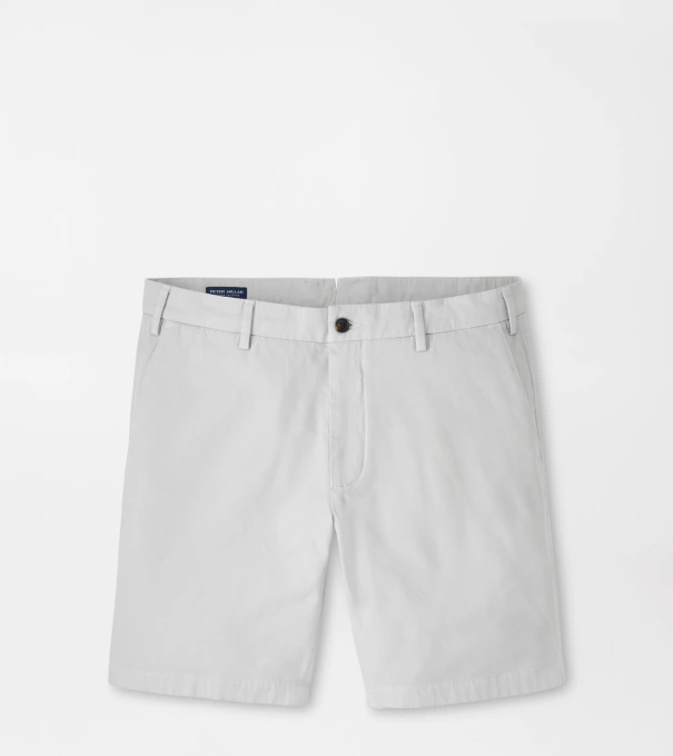 Andrews Flat-Front Short in British Grey