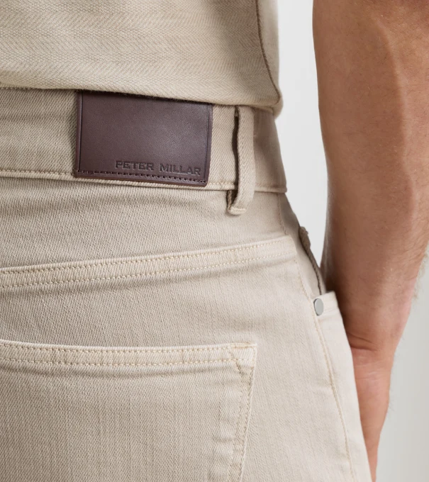 Fairfield Garment Dyed Denim in TRUFFLE