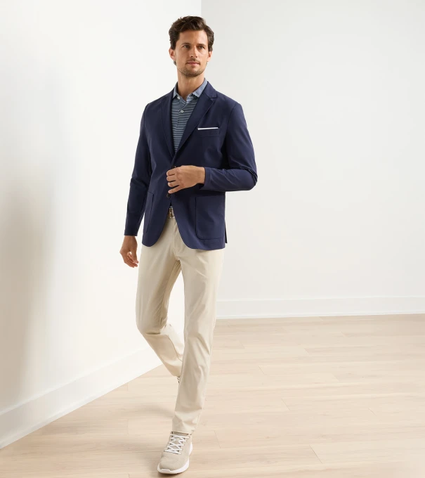 Bingham Performance Blazer in Navy