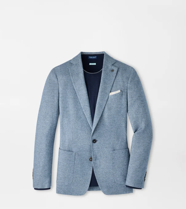Lancaster Knit Soft Jacket in STORM