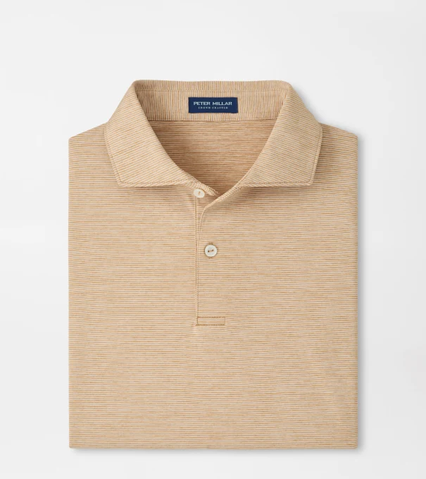 Treble Performance Jersey Polo in SUMMER DUNES