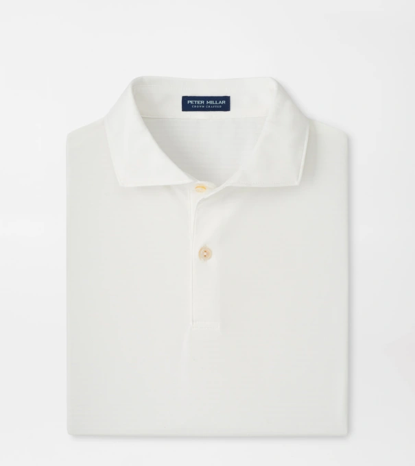 Empire Performance Jersey Polo in White