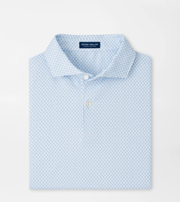 Mayfield Performance Jersey Polo in White