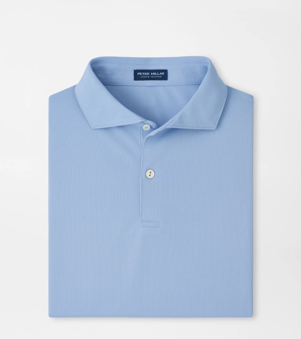Soul Performance Mesh Polo in IRIS MIST