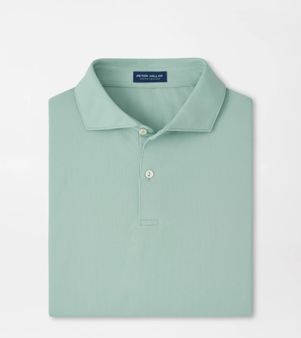 Soul Performance Mesh Polo in LIGHT WILLOW