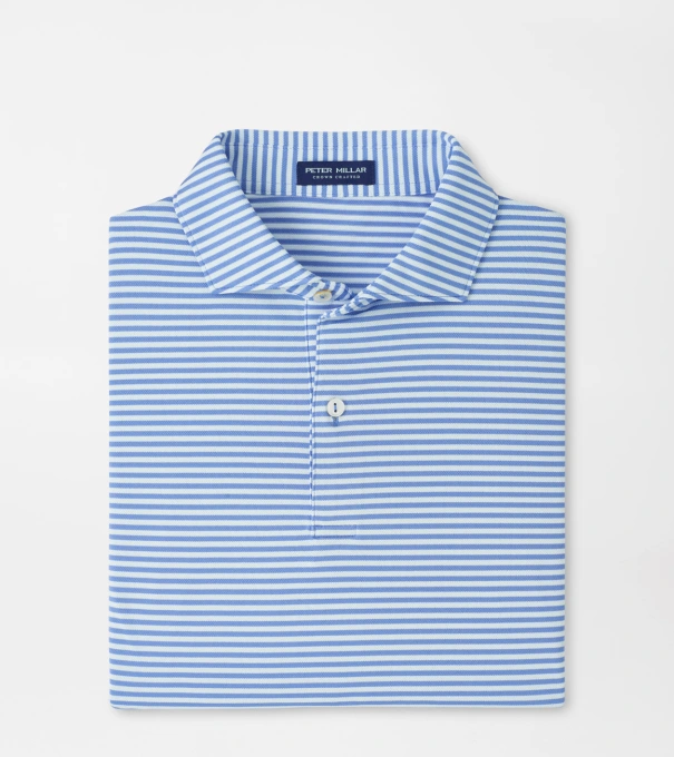 Verse Performance Mesh Polo in Dusk Blue