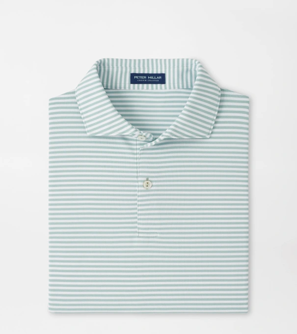 Verse Performance Mesh Polo in LIGHT WILLOW