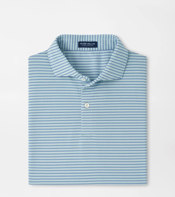 Tempo Performance Mesh Polo in LIGHT WILLOW