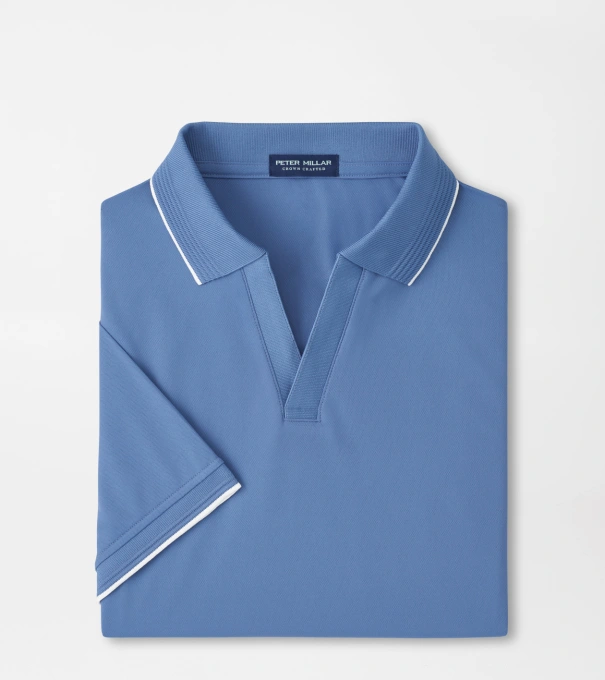 Summertime Performance Mesh Polo in STORM