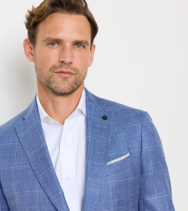 Watts Pocket Square in British Grey