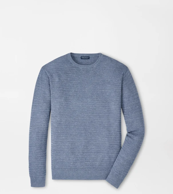 Rhodes Crewneck Sweater in STORM