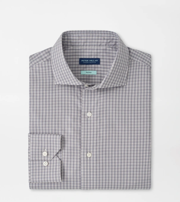 Dante Cotton Sport Shirt in STORM