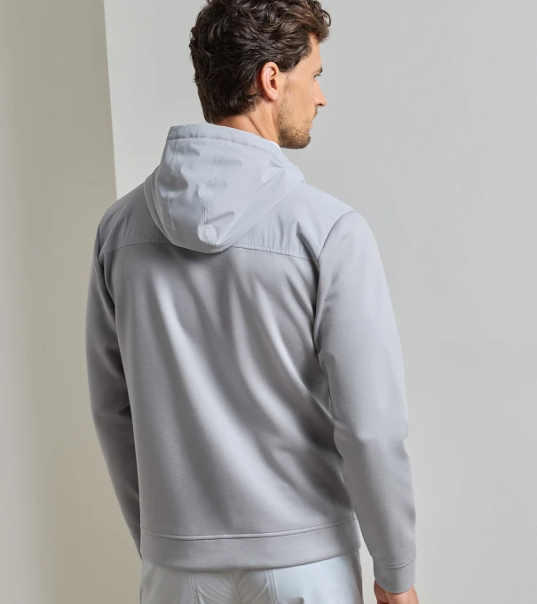 Winsome Hoodie Jacket in Gale Grey