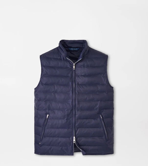 Holdridge Quilted Vest in Navy