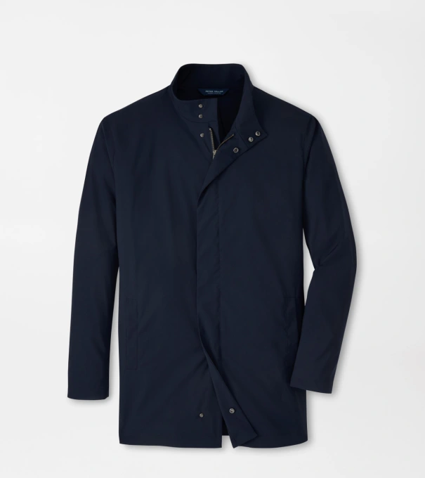 Madison City Coat in Navy