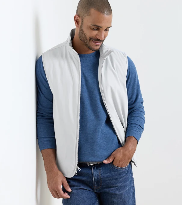 Bleecker Vest in British Grey