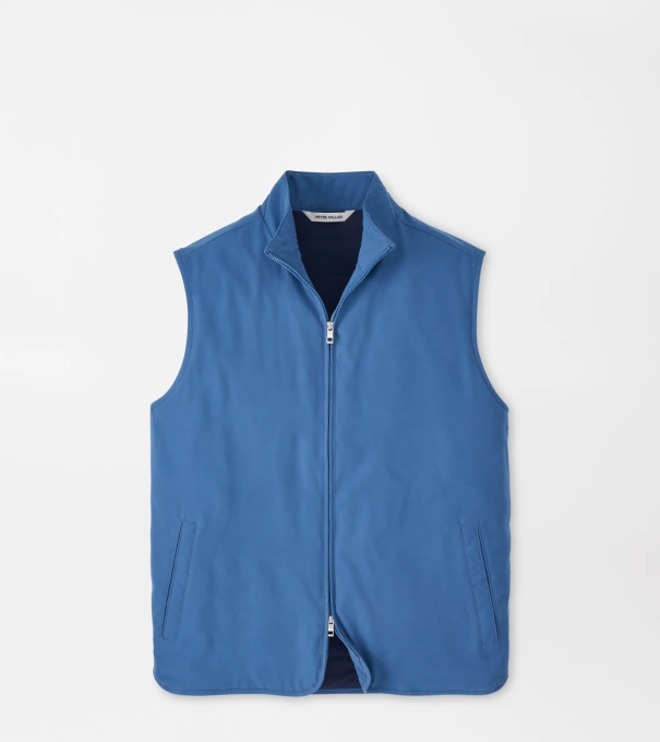 Bleecker Vest in Windsor Blue