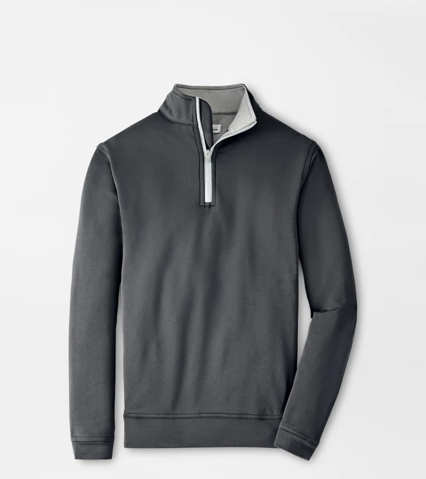 Perth Youth Performance Quarter-Zip in Iron