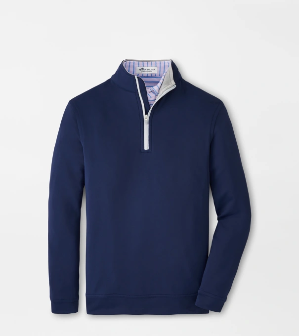 Perth Youth Performance Quarter-Zip in Navy