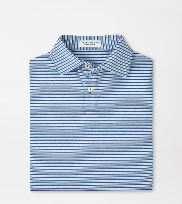 Owens Youth Performance Jersey Polo in Sport Navy