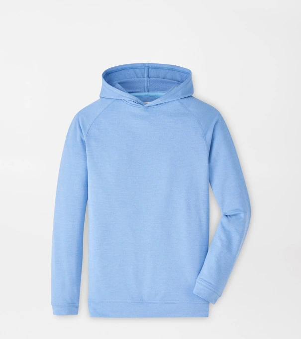 Pine Youth Performance Hoodie in BLUEBIRD