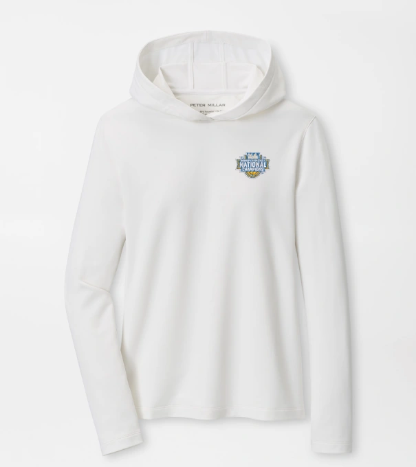 UCLA Women's National Champion Pine Performance Hoodie in White
