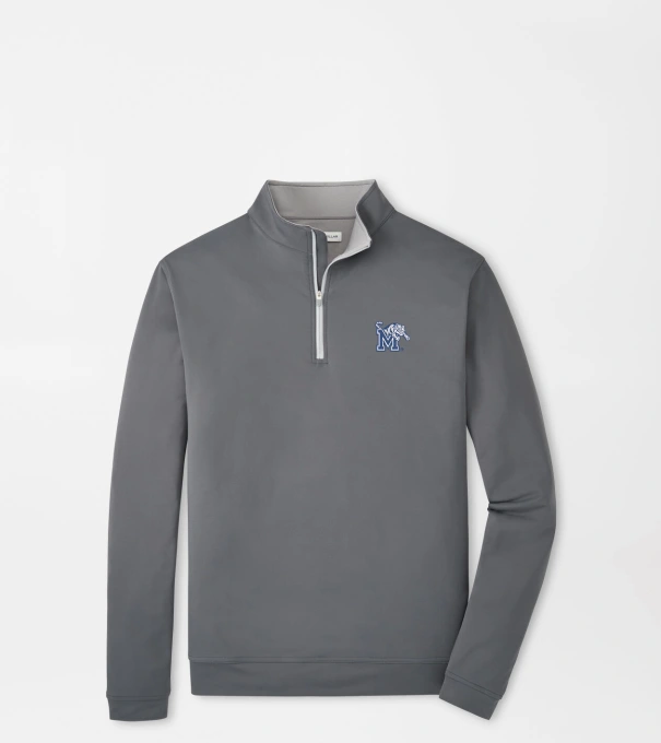 Memphis Perth Performance Quarter-Zip in Iron