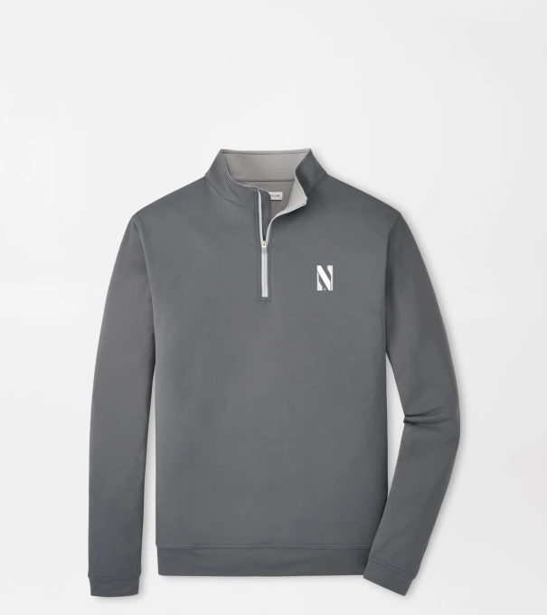 Northwestern Perth Performance Quarter-Zip in Iron