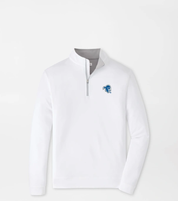 Seton Hall Perth Performance Quarter-Zip in White