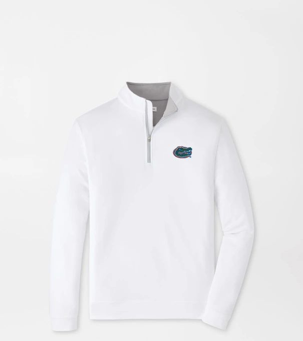Florida Perth Performance Quarter-Zip in White