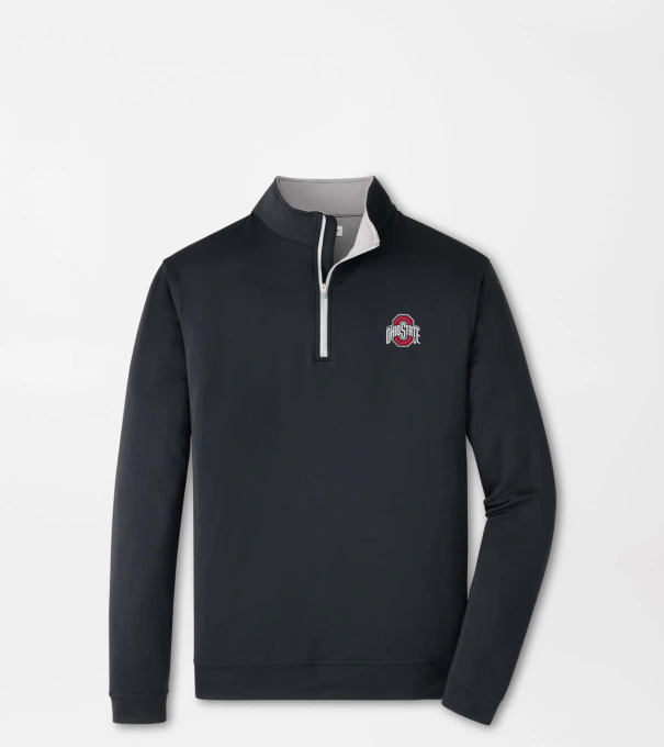 The Ohio State Perth Performance Quarter-Zip in Black