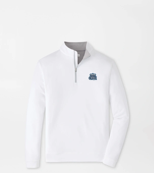 Old Dominion University Perth Performance Quarter-Zip in White