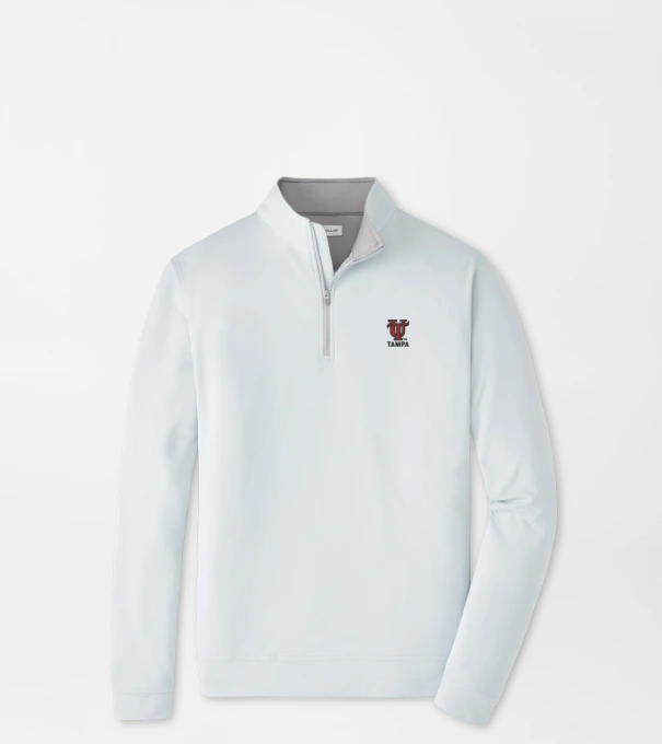 Tampa Perth Performance Quarter-Zip in British Grey