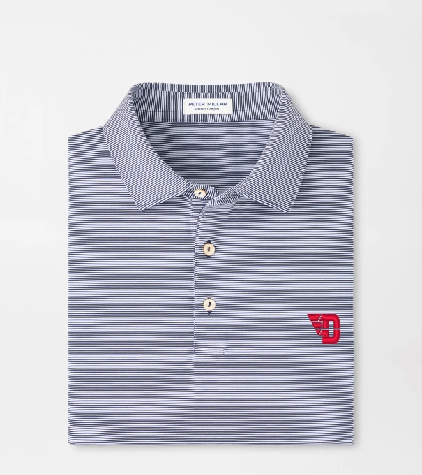 University of Dayton Jubilee Performance Jersey Polo in Navy