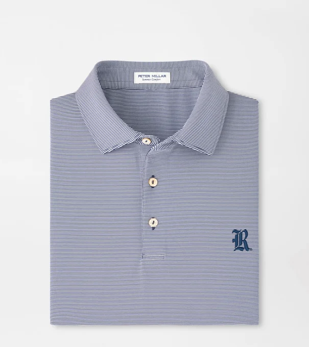 Rice University Jubilee Performance Jersey Polo in Navy