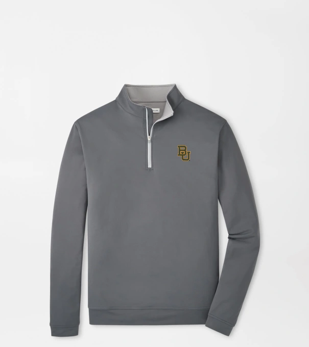 Baylor Perth Performance Quarter-Zip in Iron