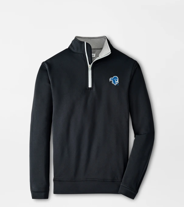 Seton Hall Perth Youth Performance Quarter-Zip in Black