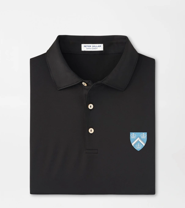 Columbia Solid Performance Jersey Polo in Black
