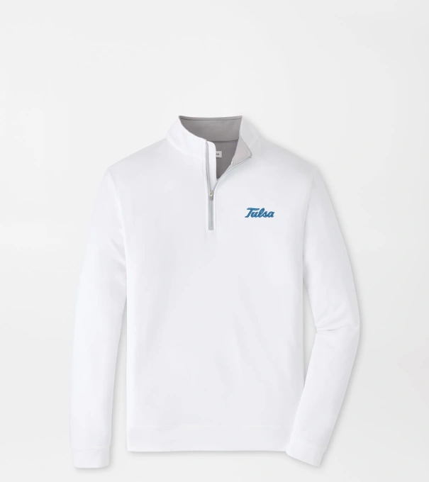 Tulsa Perth Performance Quarter-Zip in White