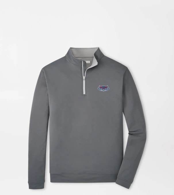 Florida Atlantic University Perth Performance Quarter-Zip in Iron
