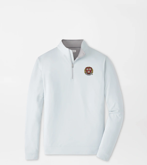 Harvard Perth Performance Quarter-Zip in British Grey