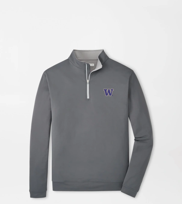 Washington Perth Performance Quarter-Zip in Iron