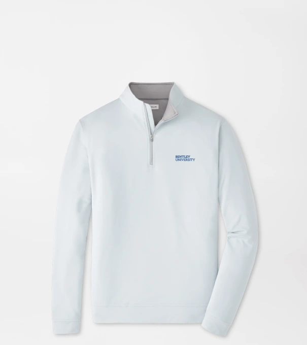 Bentley Perth Performance Quarter-Zip in British Grey