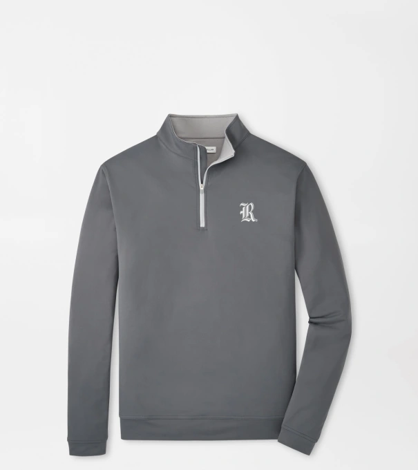 Rice University Perth Performance Quarter-Zip in Iron