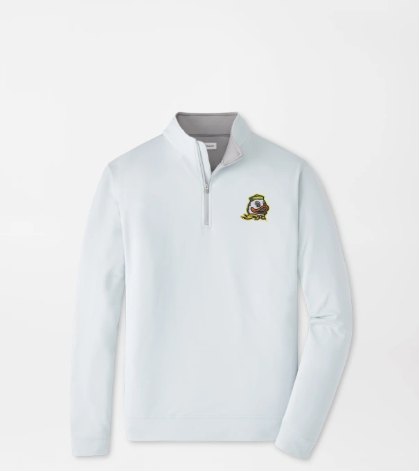 Oregon Perth Performance Quarter-Zip in British Grey