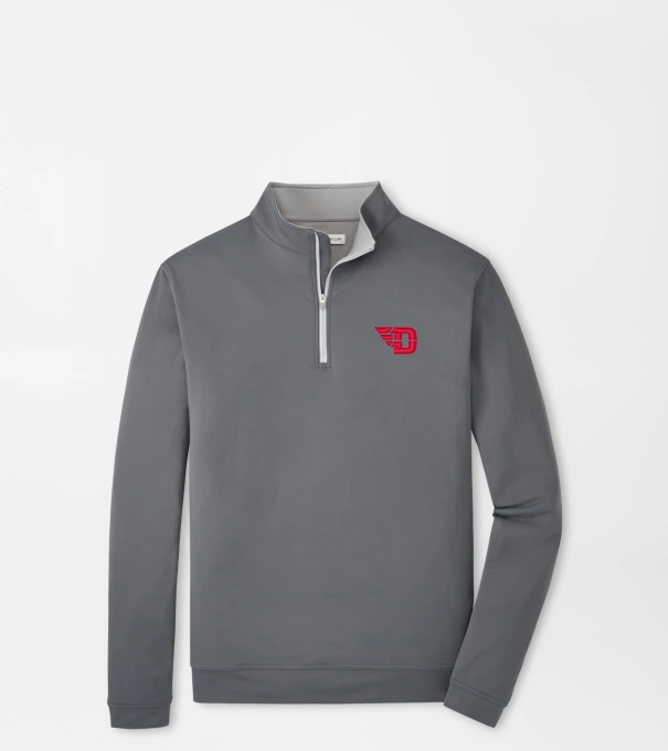 University of Dayton Perth Performance Quarter-Zip in Iron