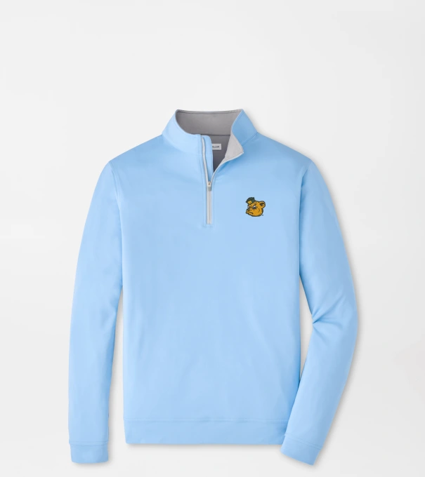 Baylor Vault Perth Performance Quarter-Zip in Cottage Blue