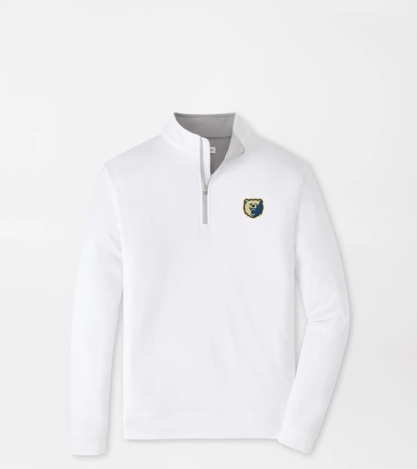 Morgan State Perth Performance Quarter-Zip in White